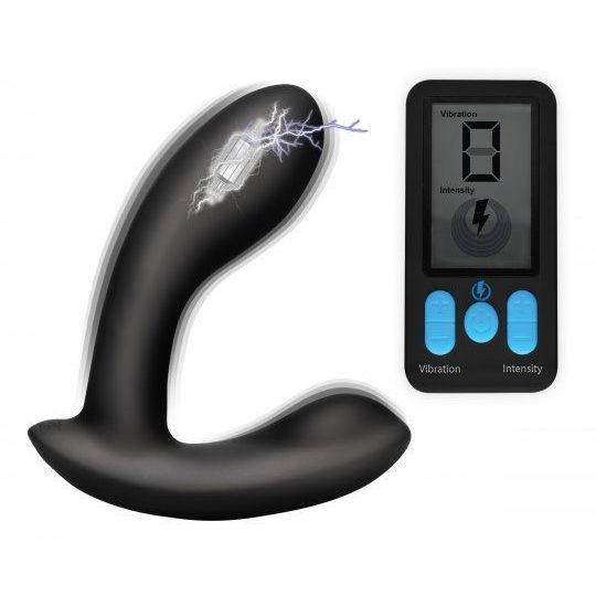 ESTIMULADOR PROSTTICO ZEUS E-STIM PRO  (+VIB, NEGRO)