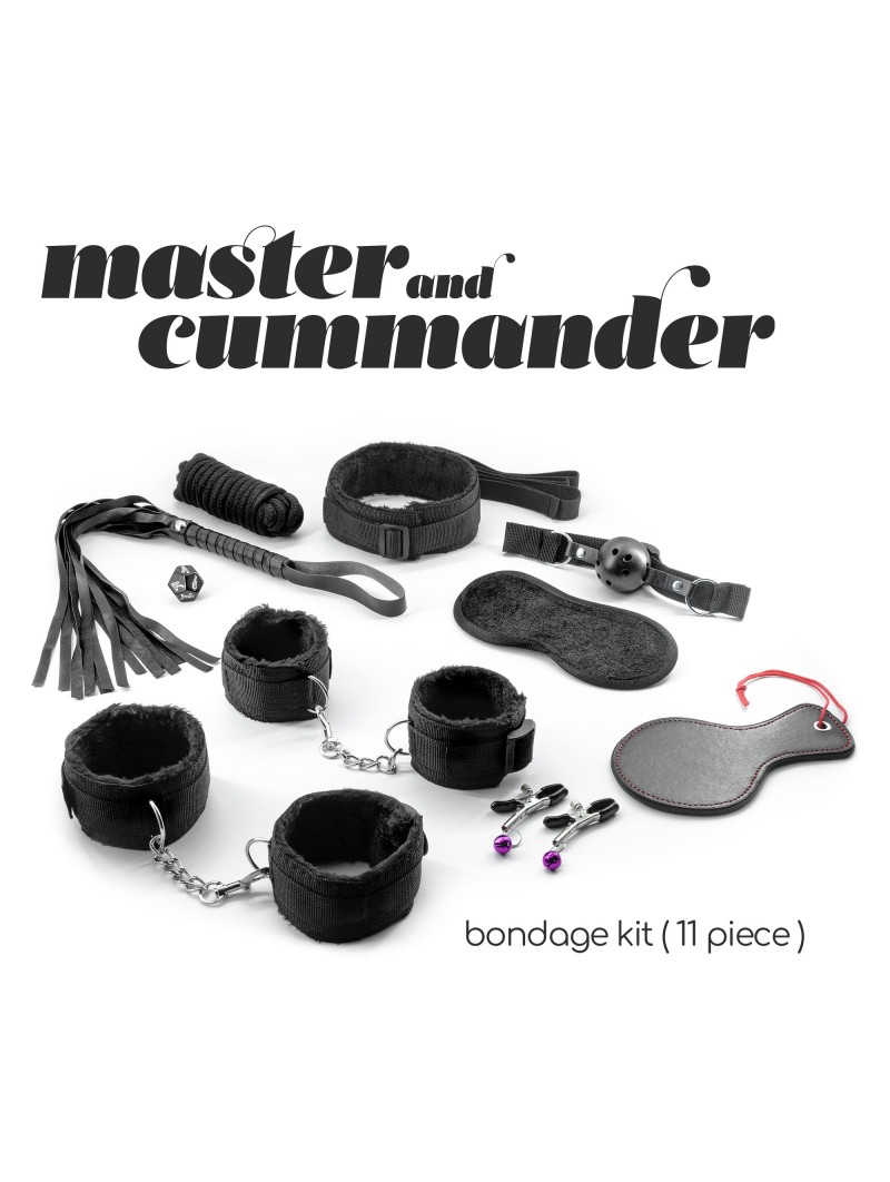 KIT CRUSHIOUS MASTER AND COMMANDER (NEGRO)