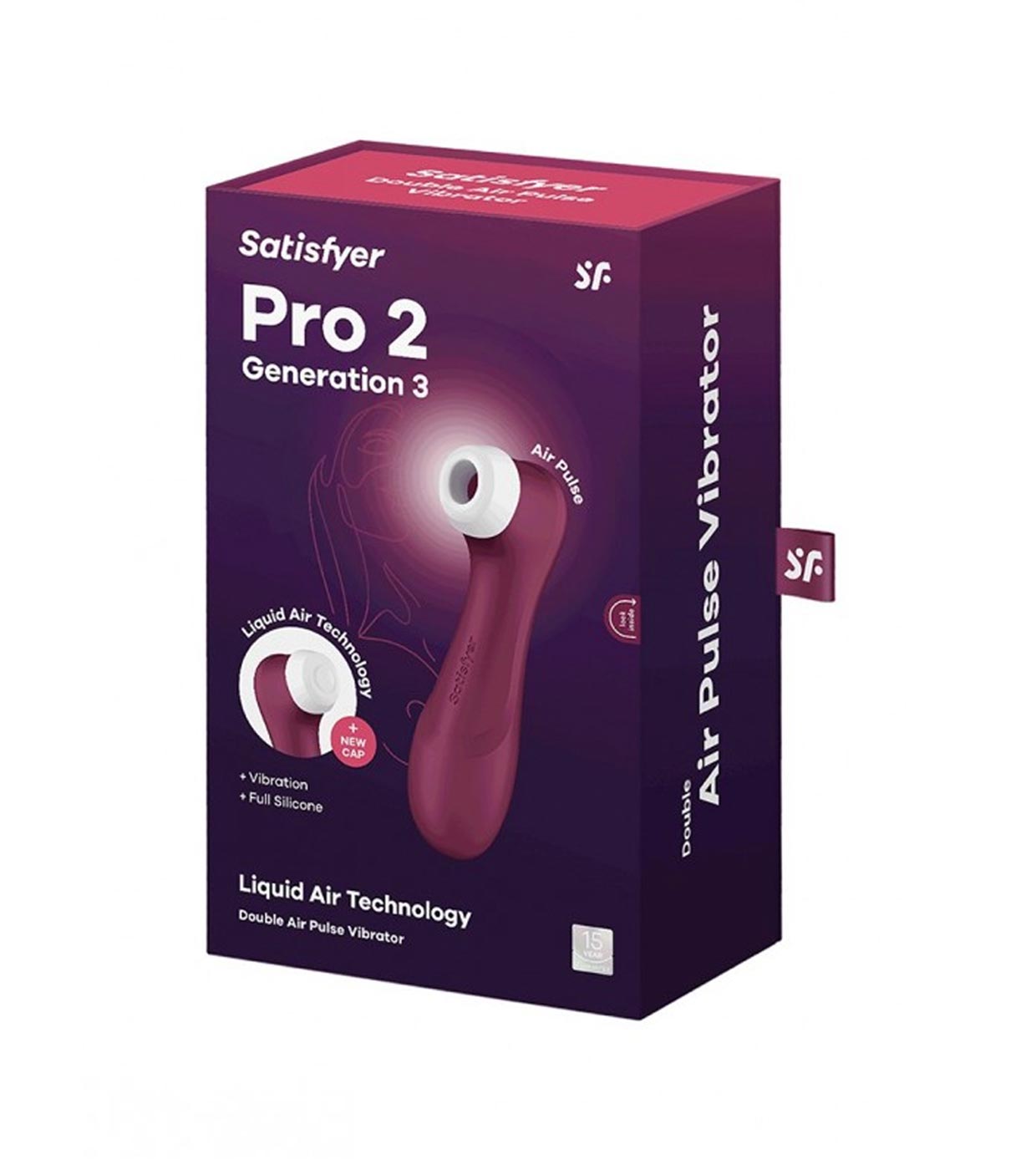 SATISFYER PRO2 GENERATION 3 (BURDEOS)