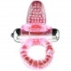 SWEET SILICONA 10 RITMOS RING ANILLO PENE VIBRADOR (ROSA)